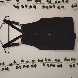 Black Overalls Dress Size 8